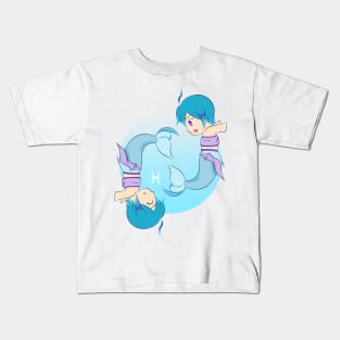 Chibi Pisces Kids T-Shirt